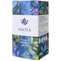 Чай NIKTEA "Английский завтрак" черный, 25 пакетиков в конвертах по 2 г, TALTHA-DP0082 Чай NIKTEA "Английский завтрак" черный, 25 пакетиков в конвертах по 2 г, TALTHA-DP0082 - фото 5