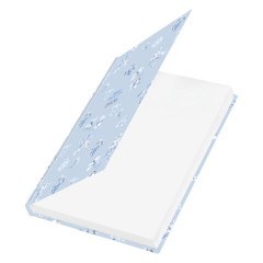 Ежедневник датированный 2026 145х215 мм, А5, STAFF, ламинированная обложка, "Blue Flowers", 117316 - фото 3