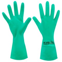 Перчатки VILEDA PROFESSIONAL нитриловые, МНОГОРАЗОВЫЕ, универсальные, антиаллергенные, S (малый), зеленый, 174379 - фото 3