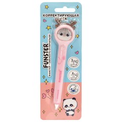 Корректирующая лента FUNSTER (ФАНСТЕР) "Милые зверята", 5 мм x 6 м, ассорти, в блистере, 273982 - фото 3