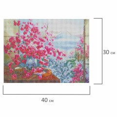 Картина стразами (алмазная мозаика), 30х40 см, ОСТРОВ СОКРОВИЩ, "Букет сакуры", без подрамника, 663862 Картина стразами (алмазная мозаика), 30х40 см, ОСТРОВ СОКРОВИЩ, "Букет сакуры", без подрамника, 663862 - фото 7