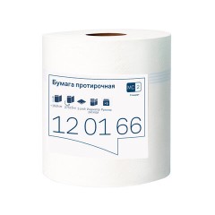 Бумага протирочная Торк/Tellus M2 1 сл. ЦВ 6рул/кор,базовая,белая 120166 - фото 3