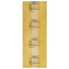 Пакеты для медицинских отходов КОМПЛЕКТ 50 шт., класс Б (желтые), 120 л, 70х110 см, 16 мкм, Респект - фото 2