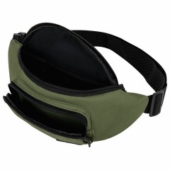 Сумка на пояс HEIKKI RIO (ХЕЙКИ), карман, регулируемый ремень, хаки, 30х12x10 см, 272616 - фото 5