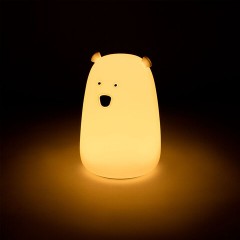 Ночник силиконовый LED "Медведь" 111x111x160 мм, белый свет/RGB, таймер, USB, аккумулятор 1200 мАч, DASWERK (ДАСВЕРК), 238938 - фото 8
