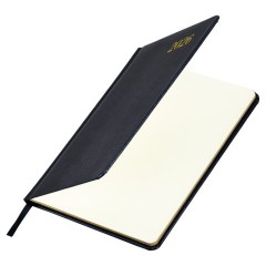 Еженедельник датированный 2026, А5, 145х215 мм, BRAUBERG "Iguana", под кожу, черный, 117171 - фото 3