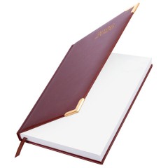 Ежедневник датированный 2026, А5, 138x213 мм, BRAUBERG "Senator", под кожу, коричневый, 117090 - фото 4