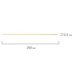 Шпажки-шампуры для шашлыка бамбуковые 25 см, 100 штук, КП, 107949 Шпажки-шампуры для шашлыка бамбуковые 25 см, 100 штук, КП, 107949 - фото 4