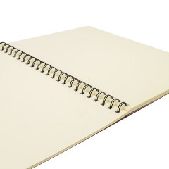 Скетчбук, слоновая кость 150 г/м2, 210х297 мм, 30 л., гребень, BRAUBERG ART CLASSIC, 128947 Скетчбук, слоновая кость 150 г/м2, 210х297 мм, 30 л., гребень, BRAUBERG ART CLASSIC, 128947 - фото 2
