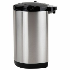 Термопот SONNEN TP-60, 6 л, 900 Вт, 1 температурный режим, 3 режима подачи воды, сталь, черный/серебро, 456713 - фото 4