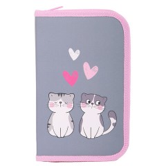 Пенал ЮНЛАНДИЯ, 1 отделение, картон с эффектом soft-touch, 19х11 см, "Sweet whiskers", 272261 Пенал ЮНЛАНДИЯ, 1 отделение, картон с эффектом soft-touch, 19х11 см, "Sweet whiskers", 272261 - фото 2