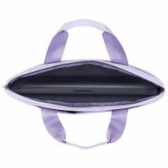 Сумка портфель HEIKKI ULTRA (ХЕЙКИ) с отделением для ноутбука 15,6", Lavender, лавандовая, 28х39х3 см, 272610 - фото 7