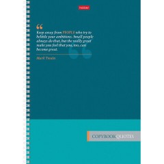 Тетрадь А4, 80 л., HATBER, гребень, линия, обложка картон, "Ассорти" (микс в спайке), 066144, 80Т4В2гр - фото 4