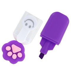 Набор текстовыделителей с топперами 6 ЦВЕТОВ НЕОН, "ЛАПКИ", линия 1-4 мм, FUNSTER (ФАНСТЕР), 152645 - фото 3