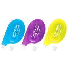 Корректирующая лента BRAUBERG ULTRA NEON, 5 мм х 8 м, ВЫГОДНАЯ УПАКОВКА 3 штуки в блистере, 272665 - фото 2