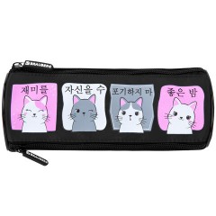 Пенал мягкий BRAUBERG, 3 отделения, нейлон, 21х7х7 см, "Anime Cats", 271580 Пенал мягкий BRAUBERG, 3 отделения, нейлон, 21х7х7 см, "Anime Cats", 271580 - фото 2