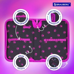 Пенал BRAUBERG, 1 отделение, полиэстер, 21х14 см, "Black Cat", 271529 Пенал BRAUBERG, 1 отделение, полиэстер, 21х14 см, "Black Cat", 271529 - фото 11