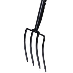 Вилы копальные стальные 19х28 см, ОБЩАЯ ДЛИНА 115 см, деревянный черенок, V-ручка, RABBITEX (РАББИТЕКС) "STANDARD", 700492 - фото 7