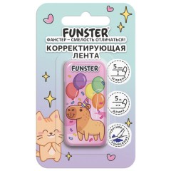 Корректирующая лента FUNSTER "КАПИБАРЫ", 5 мм х 5 м, корпус ассорти, блистер, 273020 Корректирующая лента FUNSTER "КАПИБАРЫ", 5 мм х 5 м, корпус ассорти, блистер, 273020 - фото 6