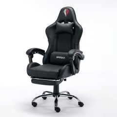 Кресло компьютерное BRABIX "Dexter GM-135", подножка, две подушки, экокожа, черное, 532800 Кресло компьютерное BRABIX "Dexter GM-135", подножка, две подушки, экокожа, черное, 532800 - фото 6