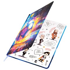 Дневник 1-11 класс 48 л., твердый, BRAUBERG, матовая ламинация, резинка, закладка-ляссе, с подсказом, "Футбол", 107235 - фото 5