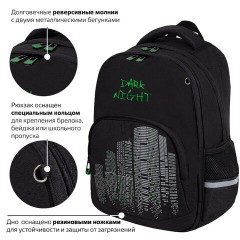 Рюкзак BRAUBERG SOFT, 2 отделения, 3 кармана, "Dark night", СВЕТООТРАЖАЮЩИЙ ПРИНТ, 40х31х15 см, 273119 Рюкзак BRAUBERG SOFT, 2 отделения, 3 кармана, "Dark night", СВЕТООТРАЖАЮЩИЙ ПРИНТ, 40х31х15 см, 273119 - фото 16