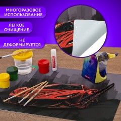 Настольное покрытие BRAUBERG KIDS, А3+, пластик, 46x33 см, "Red car", 272368 Настольное покрытие BRAUBERG KIDS, А3+, пластик, 46x33 см, "Red car", 272368 - фото 8
