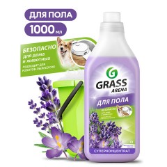 Средство для мытья пола и стен концентрат, 1 л, GRASS ARENA "Французская лаванда", ручное / робот-пылесос, 125905 - фото 3