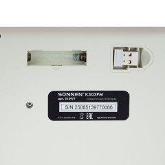 Клавиатура беспроводная USB, 105 клавиш, SONNEN K303PM, слоновая кость / розовый / мятный, 513977 - фото 4