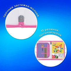 Папка для труда на молнии с ручками ПИФАГОР А4, 1 отделение, пластик, органайзер, "Anime eyes", 272228 Папка для труда на молнии с ручками ПИФАГОР А4, 1 отделение, пластик, органайзер, "Anime eyes", 272228 - фото 11