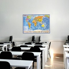 Карта мира политическая 117х80 см, 1:28М, с ламинацией, интерактивная, в тубусе, BRAUBERG, 112385 Карта мира политическая 117х80 см, 1:28М, с ламинацией, интерактивная, в тубусе, BRAUBERG, 112385 - фото 7