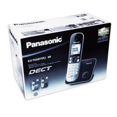 Радиотелефон PANASONIC KX-TG6811RUM, память 50 номеров, АОН, повтор, спикерфон, полифония, 10-100 м, серый Радиотелефон PANASONIC KX-TG6811RUM, память 50 номеров, АОН, повтор, спикерфон, полифония, 10-100 м, серый - фото 2