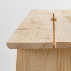 Скамья деревянная, сосна, BRABIX "Scandi Wood SC-003", 1000х250х450 мм, 641889, 006.02.35 Скамья деревянная, сосна, BRABIX "Scandi Wood SC-003", 1000х250х450 мм, 641889, 006.02.35 - фото 2