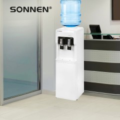 Кулер для воды SONNEN FSE-02A, напольный, НАГРЕВ/ОХЛАЖДЕНИЕ ЭЛЕКТРОННОЕ, 2 крана, белый, 455421 - фото 18