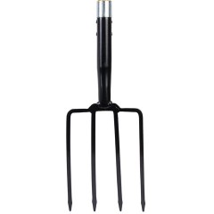 Вилы копальные стальные 19х28 см, ОБЩАЯ ДЛИНА 115 см, черенок стекловолокно, V-ручка, RABBITEX (РАББИТЕКС) "FIBERGLASS", 700491 - фото 6