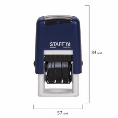 Датер-мини STAFF, месяц буквами, оттиск 22х4 мм, "Printer 7810", 237432 Датер-мини STAFF, месяц буквами, оттиск 22х4 мм, "Printer 7810", 237432 - фото 9