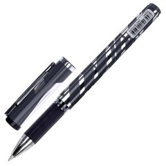 Ручка гелевая с грипом BRAUBERG "GRAPHITE VIVID", ЧЕРНАЯ, пишущий узел 0,5 мм, линия письма 0,35 мм, 144542 - фото 2