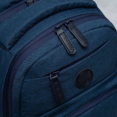 Рюкзак GRIZZLY школьный, укрепленная спинка, 2 отделения, для девочек, BLUE/ORANGE, 43х27,5х16 см, RD-341-2/3 Рюкзак GRIZZLY школьный, укрепленная спинка, 2 отделения, для девочек, BLUE/ORANGE, 43х27,5х16 см, RD-341-2/3 - фото 6