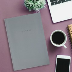 Блокнот БОЛЬШОЙ ФОРМАТ 200х290 мм, А4, 80 л., твердый, клетка, BRAUBERG "Minimal", серый, 116433 Блокнот БОЛЬШОЙ ФОРМАТ 200х290 мм, А4, 80 л., твердый, клетка, BRAUBERG "Minimal", серый, 116433 - фото 6