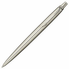 Ручка шариковая PARKER "Jotter Core Stainless Steel CT", пакет, 880892 - фото 2