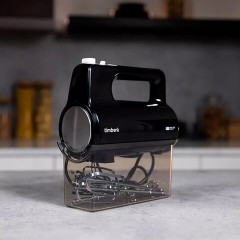 Миксер TIMBERK T-HM40S50, 700 Вт, 5 скоростей, 2 венчика, 2 крюка для теста, контейнер, черный Миксер TIMBERK T-HM40S50, 700 Вт, 5 скоростей, 2 венчика, 2 крюка для теста, контейнер, черный - фото 7