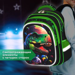 Рюкзак BRAUBERG KIDS FLOSSY, 2 отделения, 3 кармана, "Galaxy Dino", 3D-панель, 40х28х18 см, 273182 Рюкзак BRAUBERG KIDS FLOSSY, 2 отделения, 3 кармана, "Galaxy Dino", 3D-панель, 40х28х18 см, 273182 - фото 14