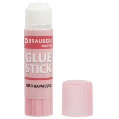 Клей-карандаш в пастельном корпусе BRAUBERG PASTEL, 15 г, PVP-основа, ассорти, 271249 - фото 6