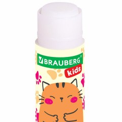 Клей-карандаш "Лапки" Cat Paw, 9 г, фигурный колпачок, 3 шт. на блистере, BRAUBERG KIDS, 271982 - фото 5
