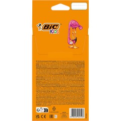 Карандаши цветные 12цв 6-гран Bic Tropicolors 832566 Карандаши цветные 12цв 6-гран Bic Tropicolors 832566 - фото 7