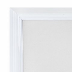 Рамка 30х40 см небьющаяся, багет 17,5 мм, пластик, BRAUBERG "Colorful", белая, 391242 - фото 3