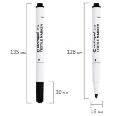 Маркеры для ткани 6 ЦВЕТОВ CENTROPEN "Textile Marker", круглый наконечник, 1,8 мм, 2739/6, 5 2739 0610 Маркеры для ткани 6 ЦВЕТОВ CENTROPEN "Textile Marker", круглый наконечник, 1,8 мм, 2739/6, 5 2739 0610 - фото 4