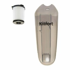 Пылесос вертикальный KITFORT KT-510, потребляемая мощность 650 Вт, циклонный фильтр 1,2 л, белый - фото 7