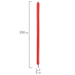 Шары воздушные для моделирования 5х150 см, 100 штук, ассорти, BRAUBERG KIDS, 591877 Шары воздушные для моделирования 5х150 см, 100 штук, ассорти, BRAUBERG KIDS, 591877 - фото 5