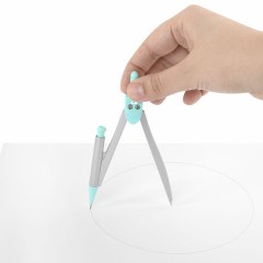 Готовальня BRAUBERG SCHOOL KIT, 9 предметов, циркуль 125 мм, чертежные принадлежности, мятный цвет, 210716 Готовальня BRAUBERG SCHOOL KIT, 9 предметов, циркуль 125 мм, чертежные принадлежности, мятный цвет, 210716 - фото 11